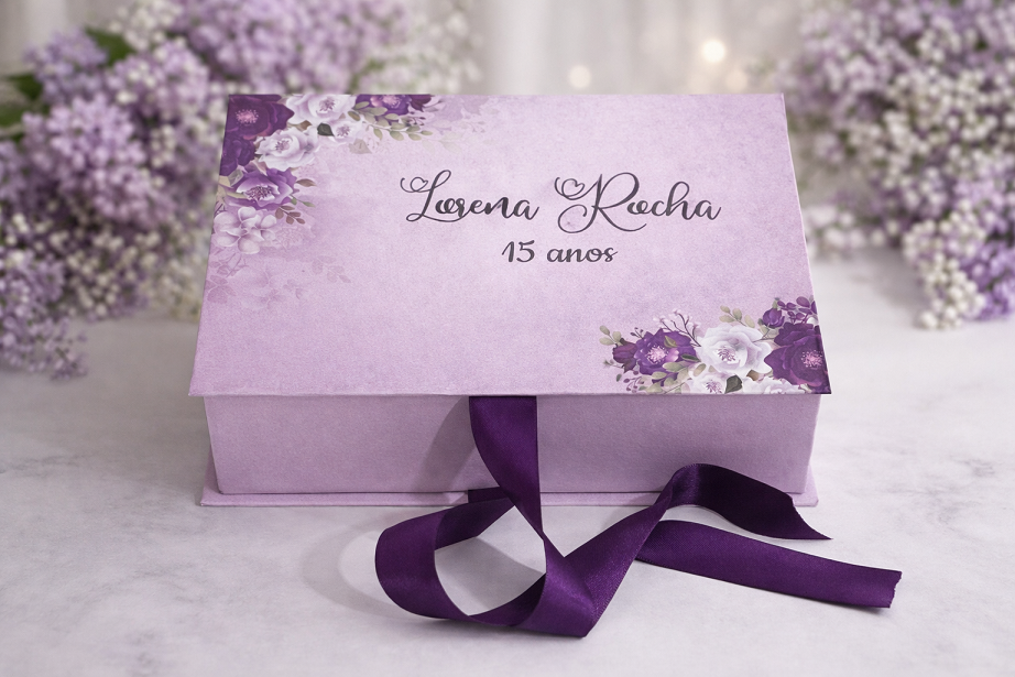 Caixa 15 anos lilás e roxa.png